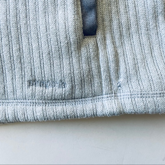 Patagonia Women's Gray Sweater 1/4 Zip Pullover M - Picture 5 of 5
